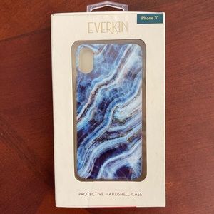 iPhone X Blue Phone Case